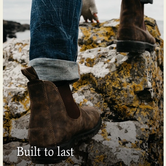 NWT/NWB BLUNDSTONE BOOTS Women’s 585 Rustic Brown - Picture 12 of 14